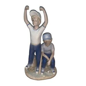 Paul Sebastian Baseball Winner Looser Home Run Figurine Vintage 1989